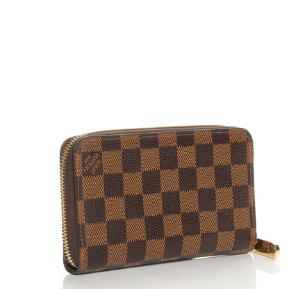 Louis Vuitton Damier Ebene Zippy Compact Wallet 3 of 8