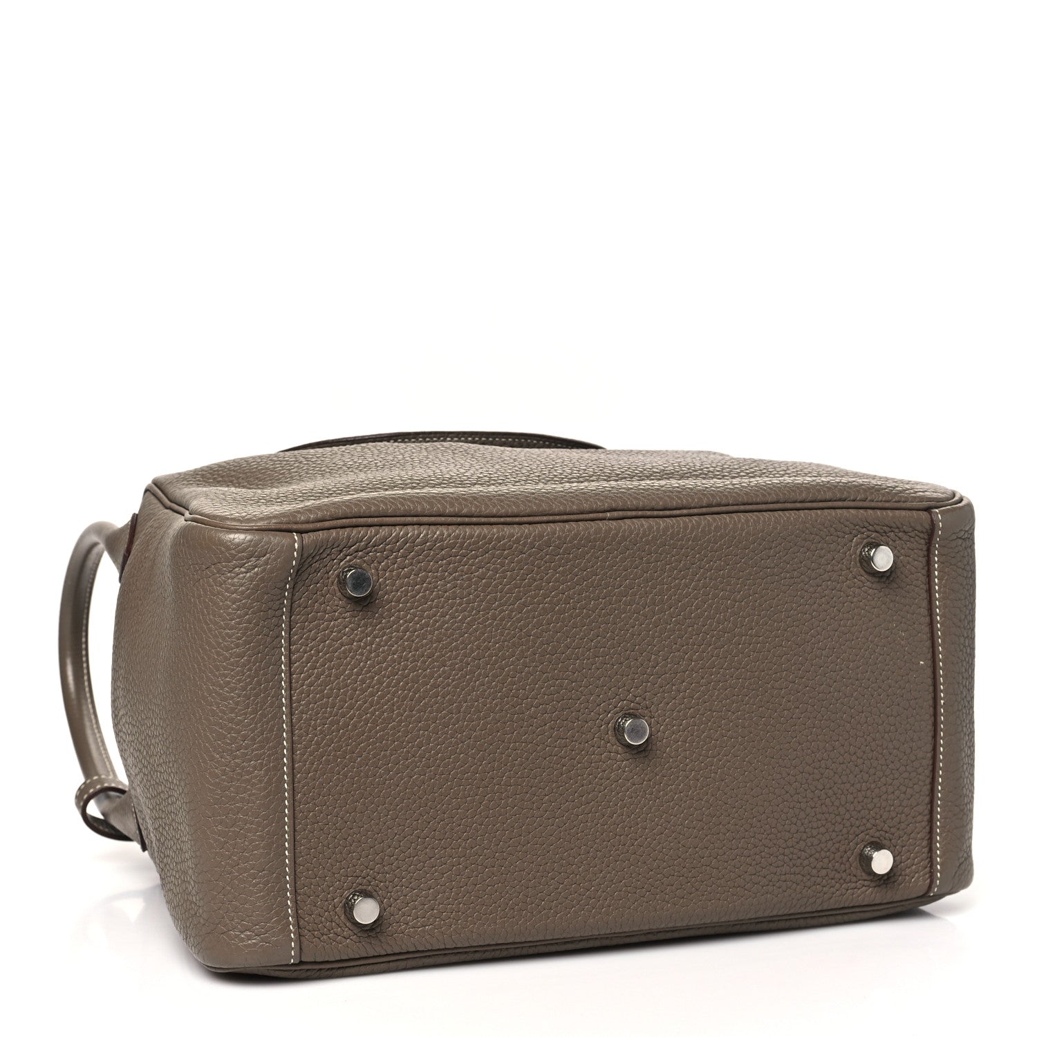 Hermes Taurillon Clemence Lindy 30 Etoupe 4 of 9
