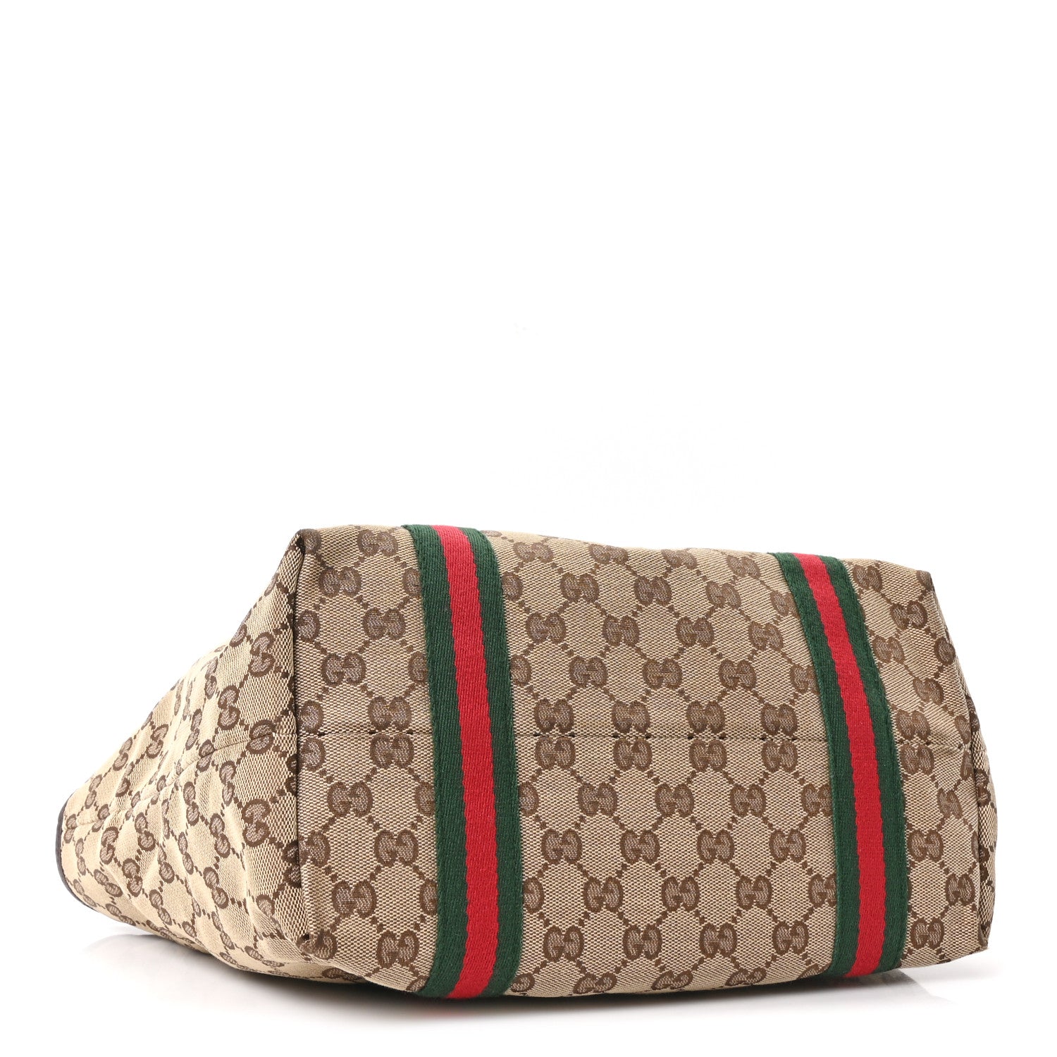 Gucci Monogram Medium Jolicoeur Tote Dark Brown 4 of 10