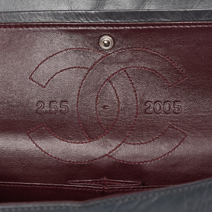 Chanel Aged Calfskin Quilted 50th Anniversary 2.55 Reissue 225 Flap Grey 9 of 13