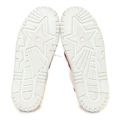 Christian Dior Suede Patent Terry Cloth Dior-ID Platform Sneakers 38 White Framboise 5 of 9