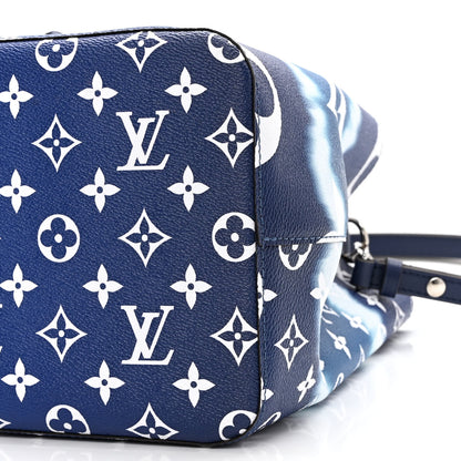 Louis Vuitton Monogram Escale Neonoe MM Blue 10 of 10