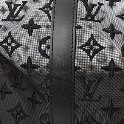 Louis Vuitton Monogram See Through Keepall Bandouliere 50 Black 11 of 11