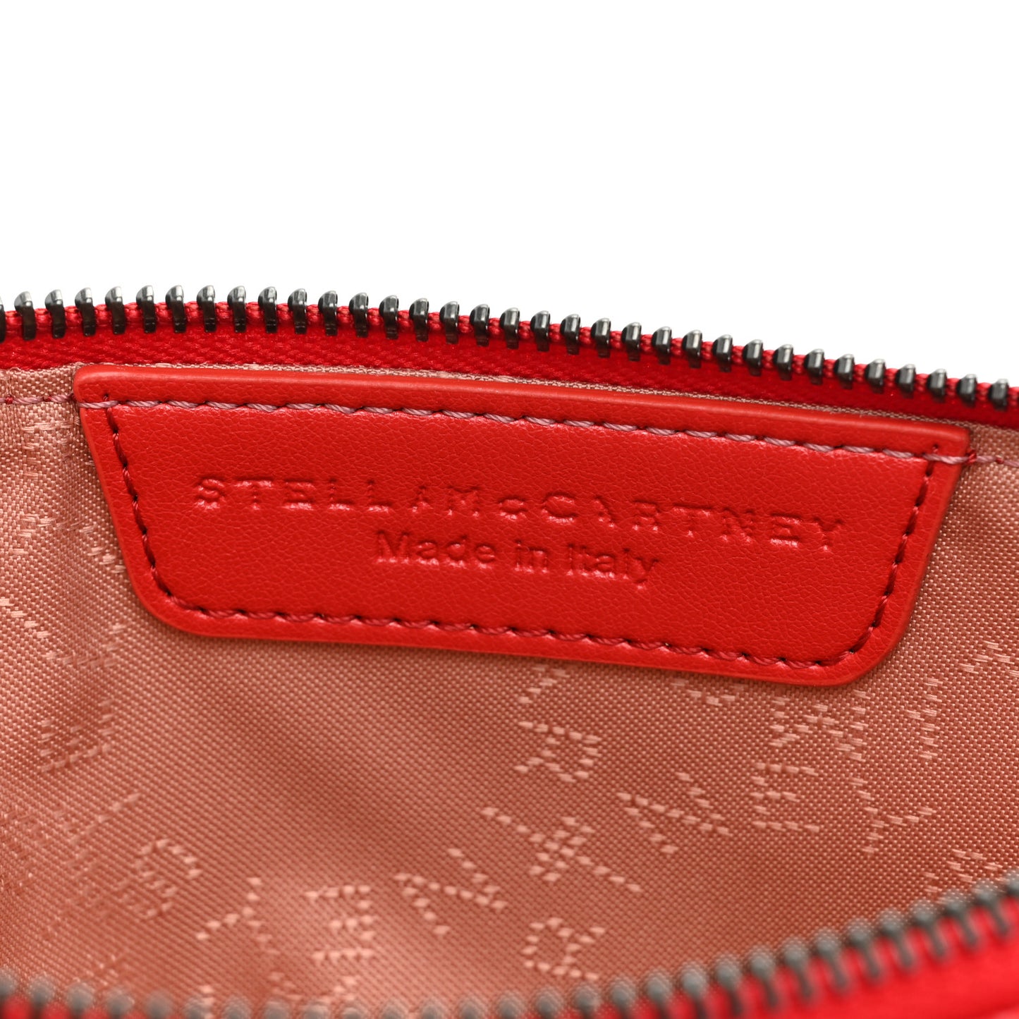 Shaggy Deer Falabella Clutch Cherry