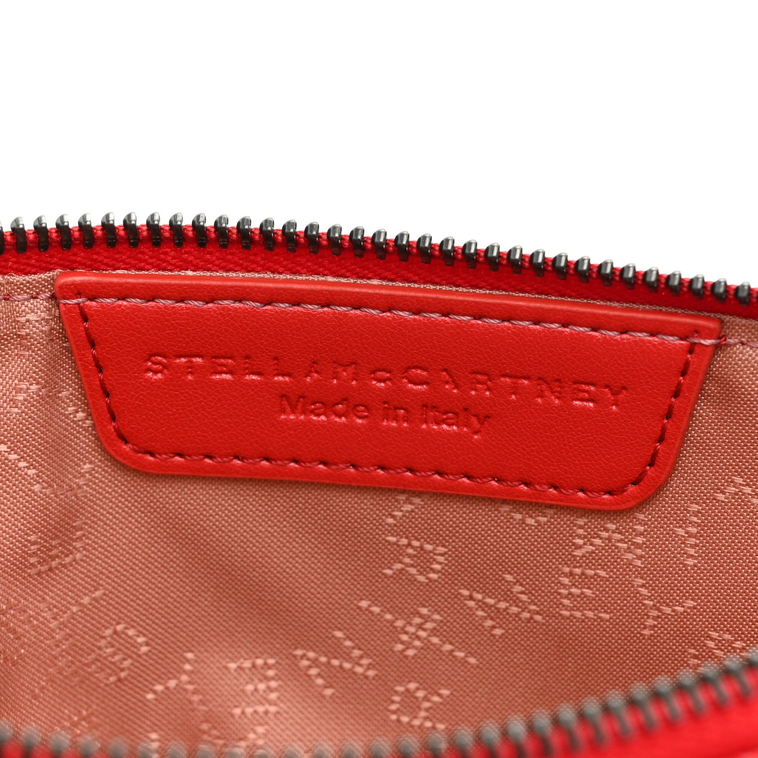 Stella McCartney Shaggy Deer Falabella Clutch Cherry 6 of 10