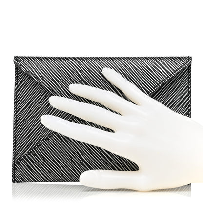 Louis Vuitton Metallic Epi Medium Kirigami Pochette Insert Platine 2 of 7