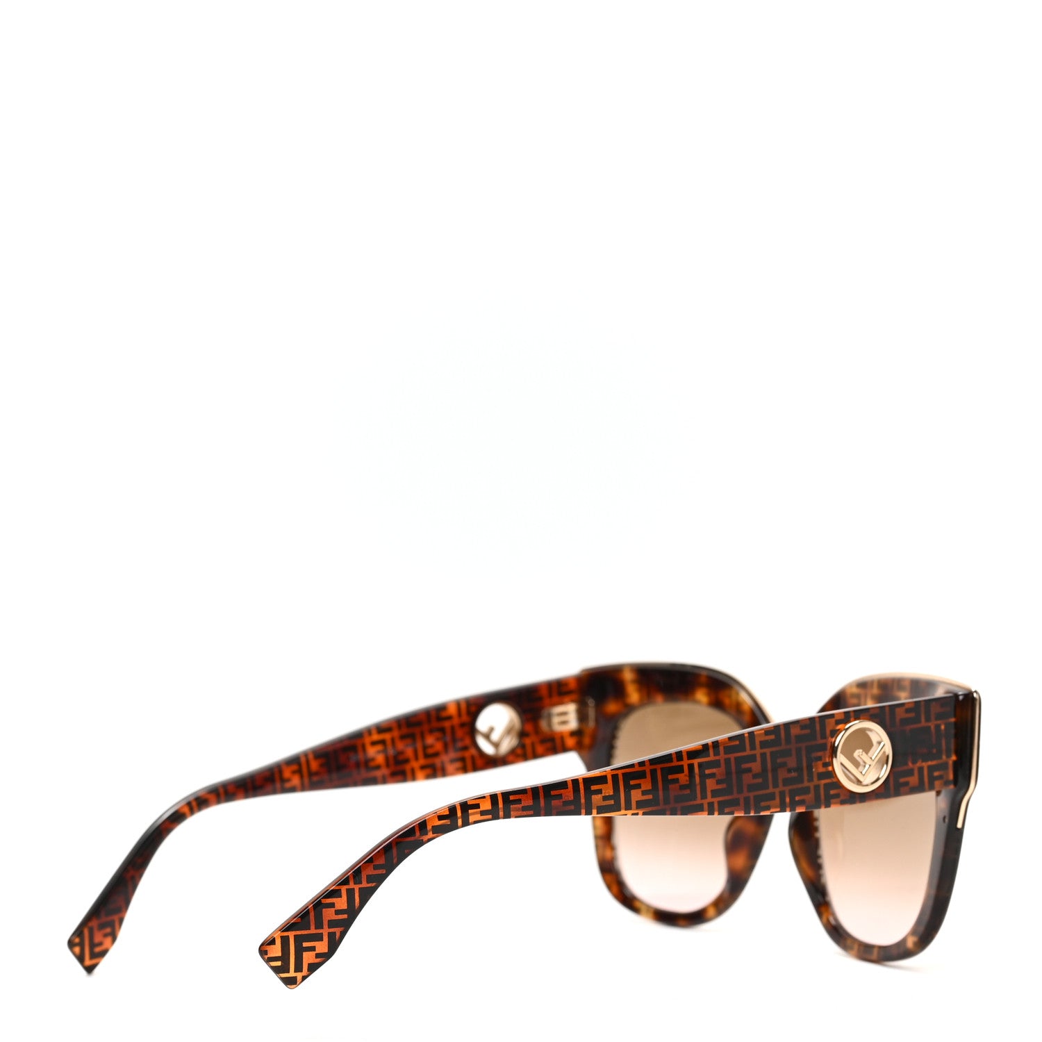 Fendi Acetate F is Fendi FF Cat Eye Sunglasses FF 0359/G/S Havana 4 of 6