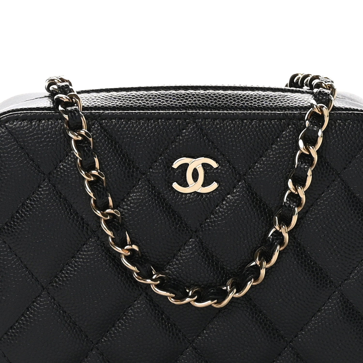Chanel Caviar Quilted Camera Bag Black 8 of 10