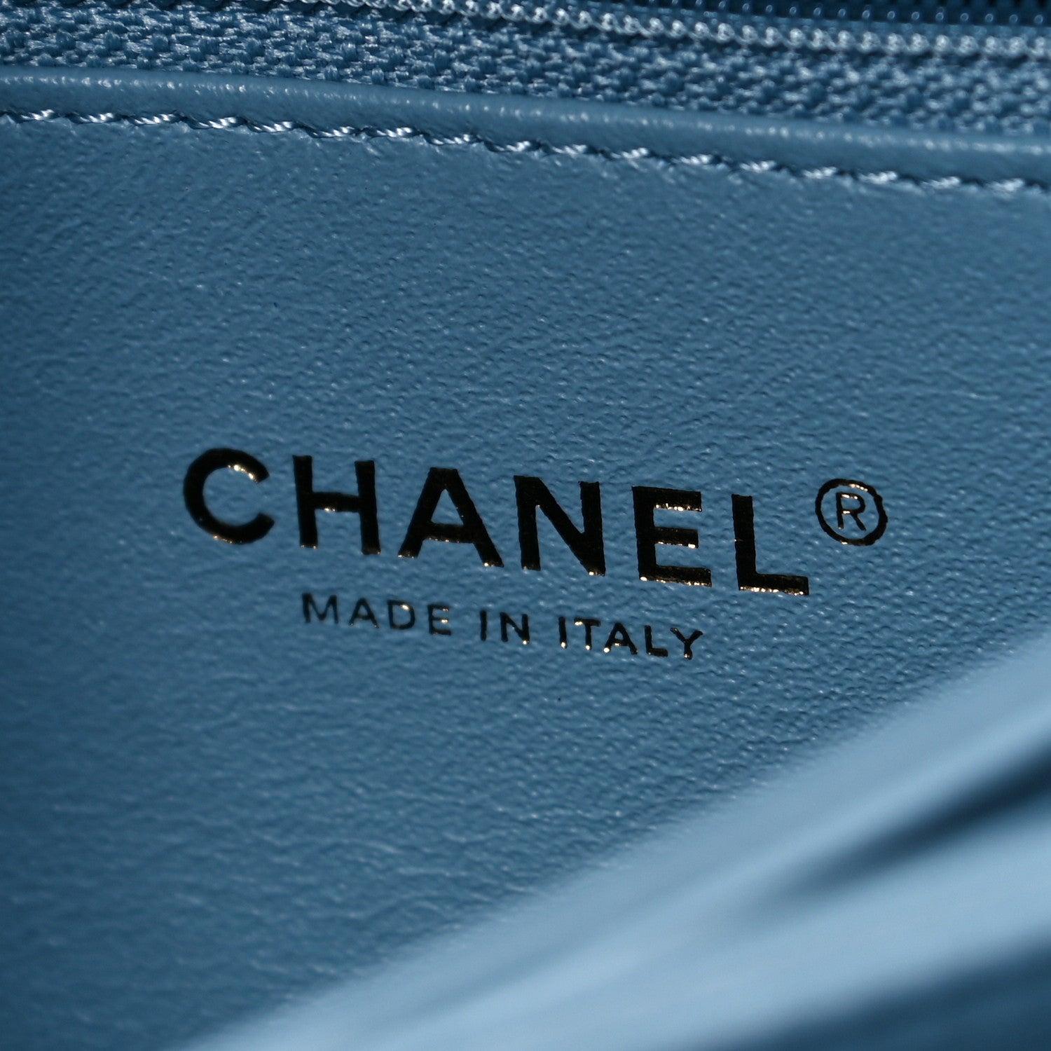 Chanel Lambskin Chevron Quilted Medium Trendy CC Dual Handle Flap Bag Light Blue 5 of 12