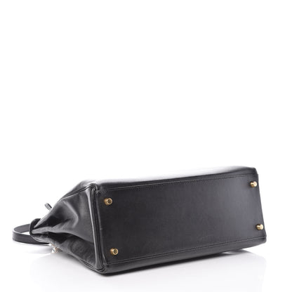 Hermes Veau Gulliver Kelly Retourne 35 Black 5 of 37