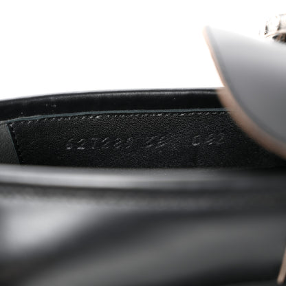 Gucci Cordovan Lux Dionysus Hunder Loafers 36 Black 9 of 14