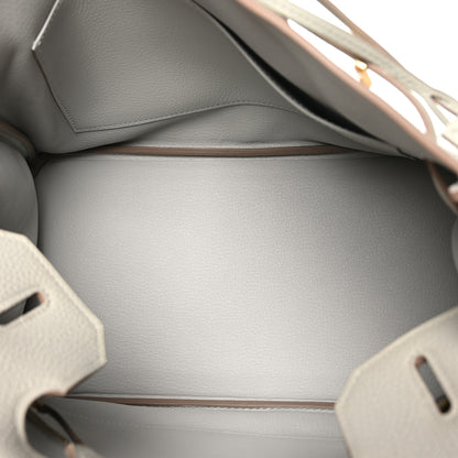 Hermes Togo Birkin 30 Gris Perle 5 of 11