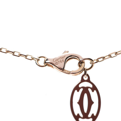 Cartier 18K Pink Gold Diamond LM D'Amour Pendant Necklace 5 of 6