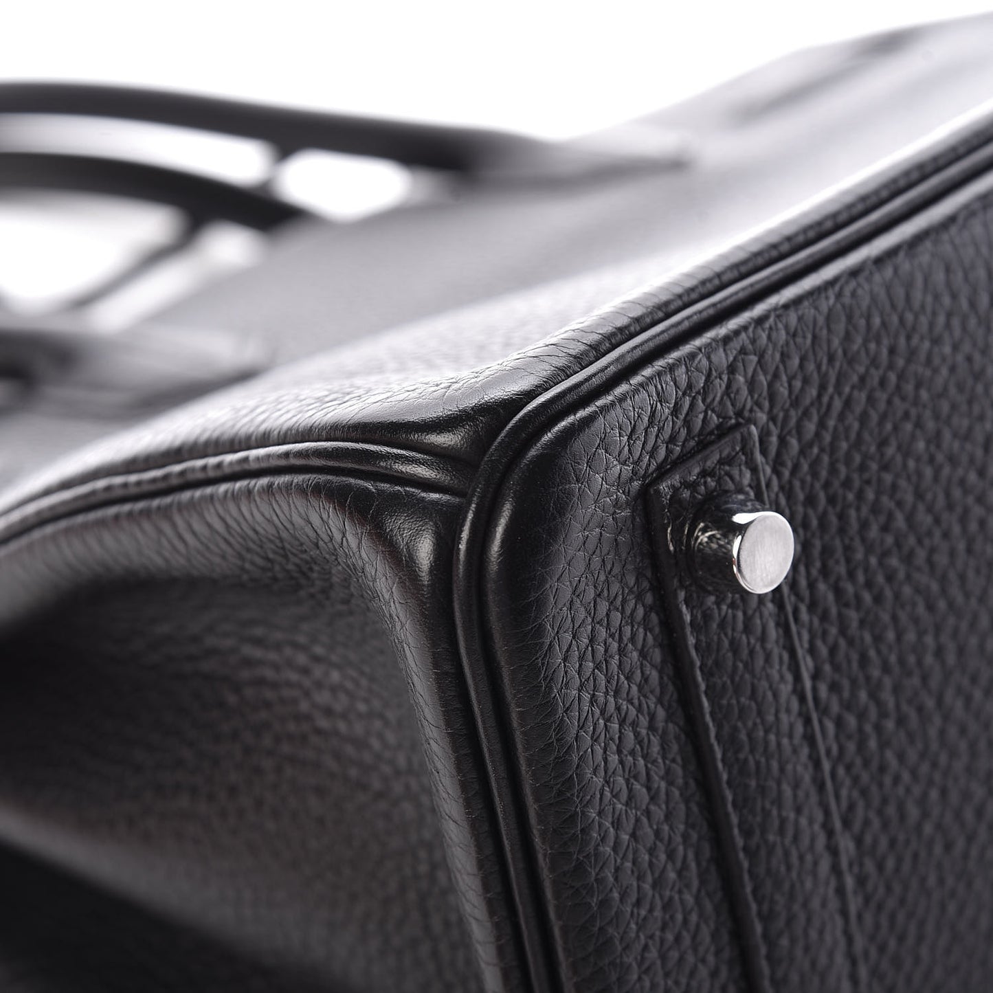 Taurillon Clemence Birkin 30 Black