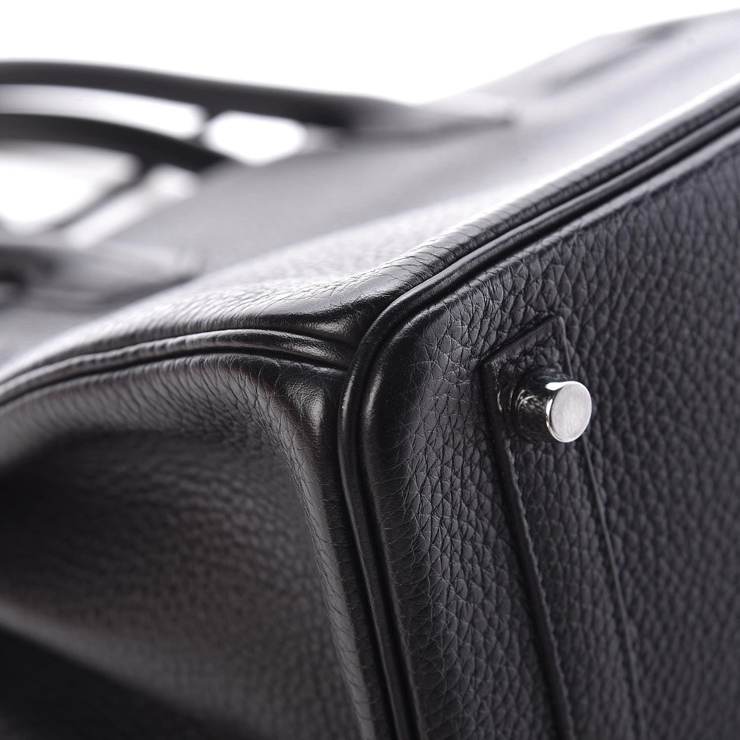 Hermes Taurillon Clemence Birkin 30 Black 17 of 18