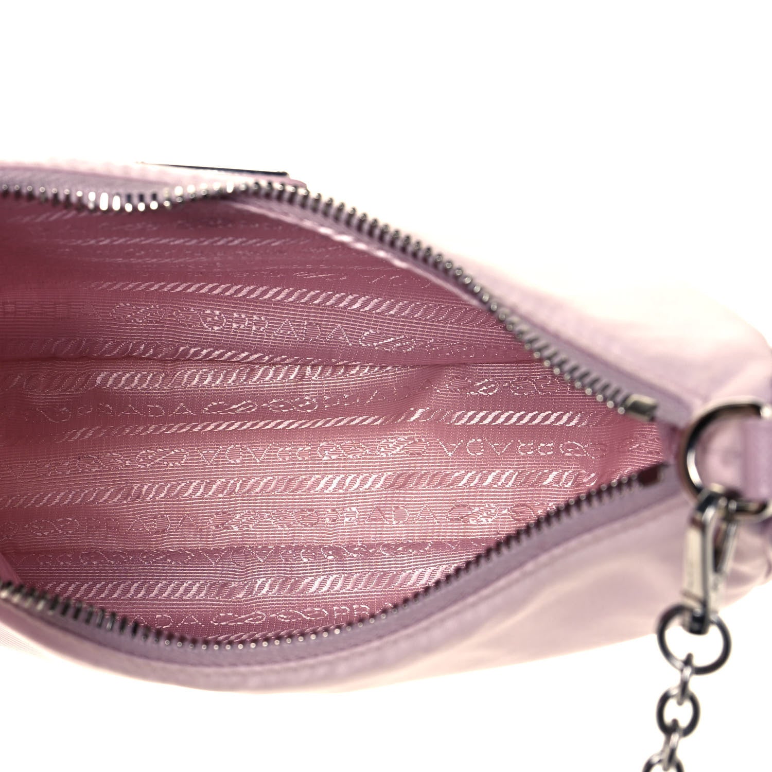 Prada Nylon Re-Edition 2005 Shoulder Bag Alabastro 5 of 15