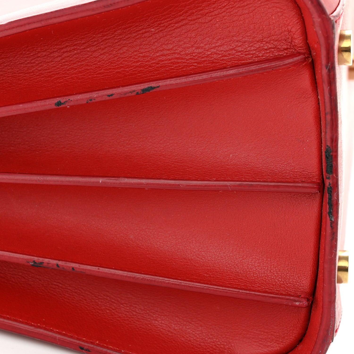 Saint Laurent Calfskin Small Sac De Jour Vermillion 13 of 18