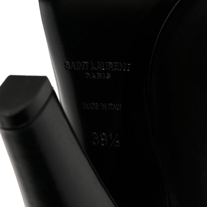 Saint Laurent Vanity Softy Calfskin 68 Tube 110 Boots 39.5 Black 8 of 9