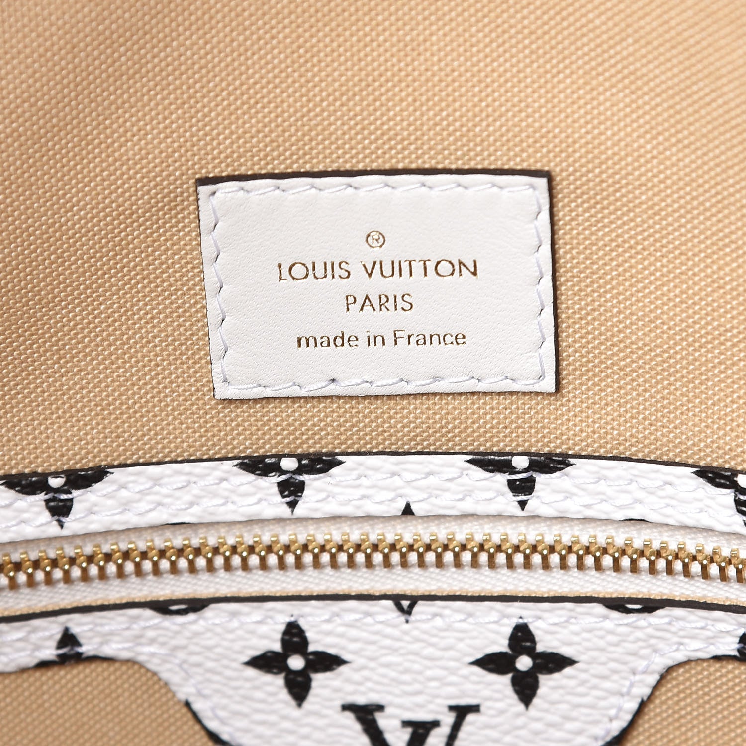 Louis Vuitton Monogram Giant Neverfull MM Kaki 9 of 13