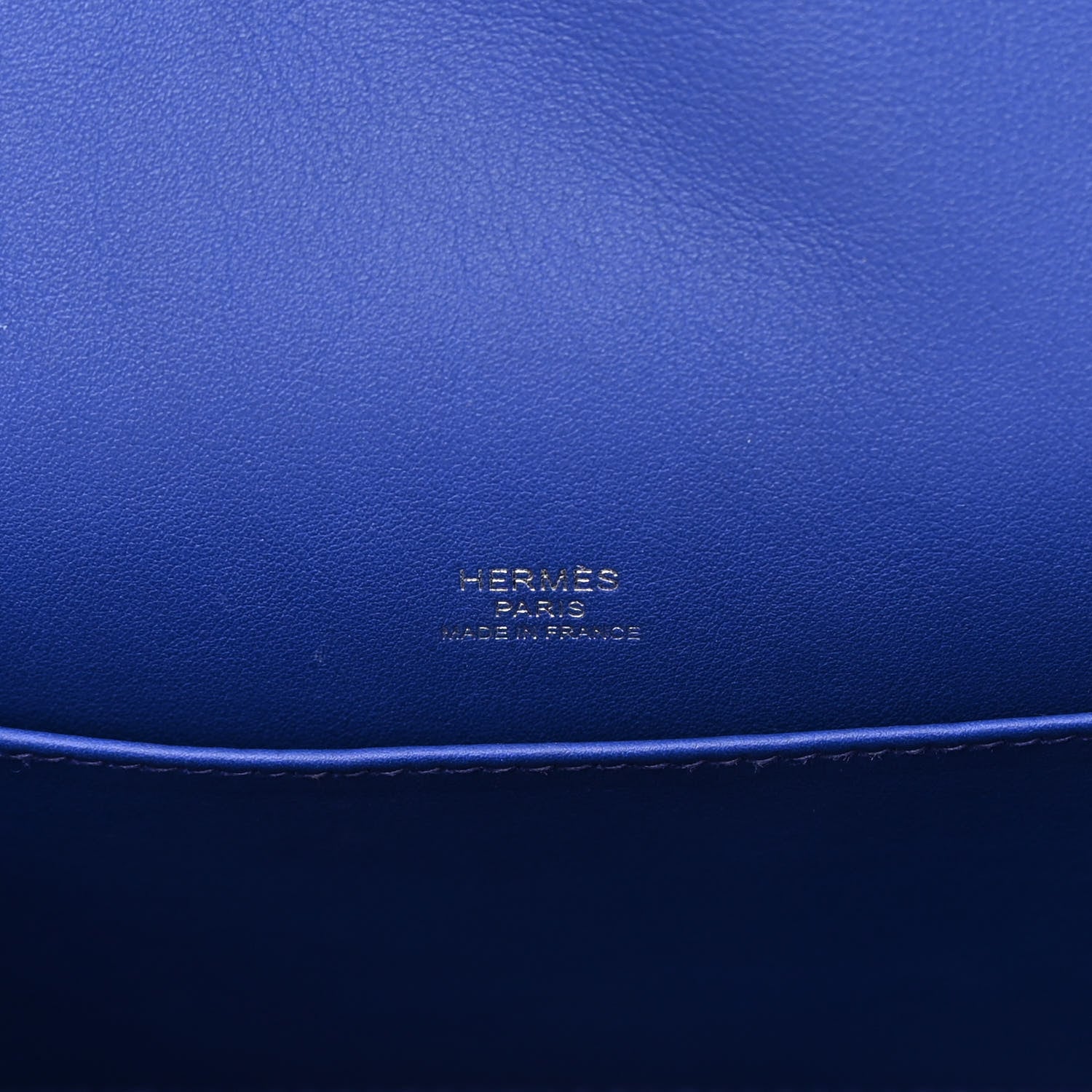 Hermes Chevre Mysore Geta Bleu Electrique 6 of 15