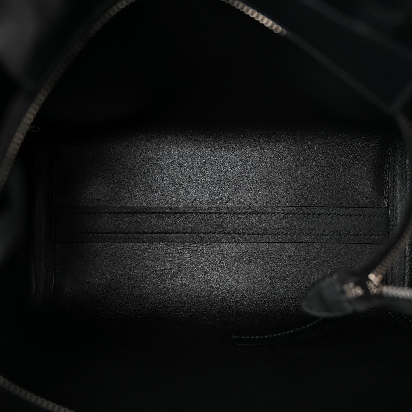 Grace Lux Light Small Ouverture Shoulder Bag Black White