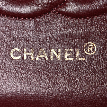 Chanel Lambskin Quilted Medium Double Flap Black 6 of 12
