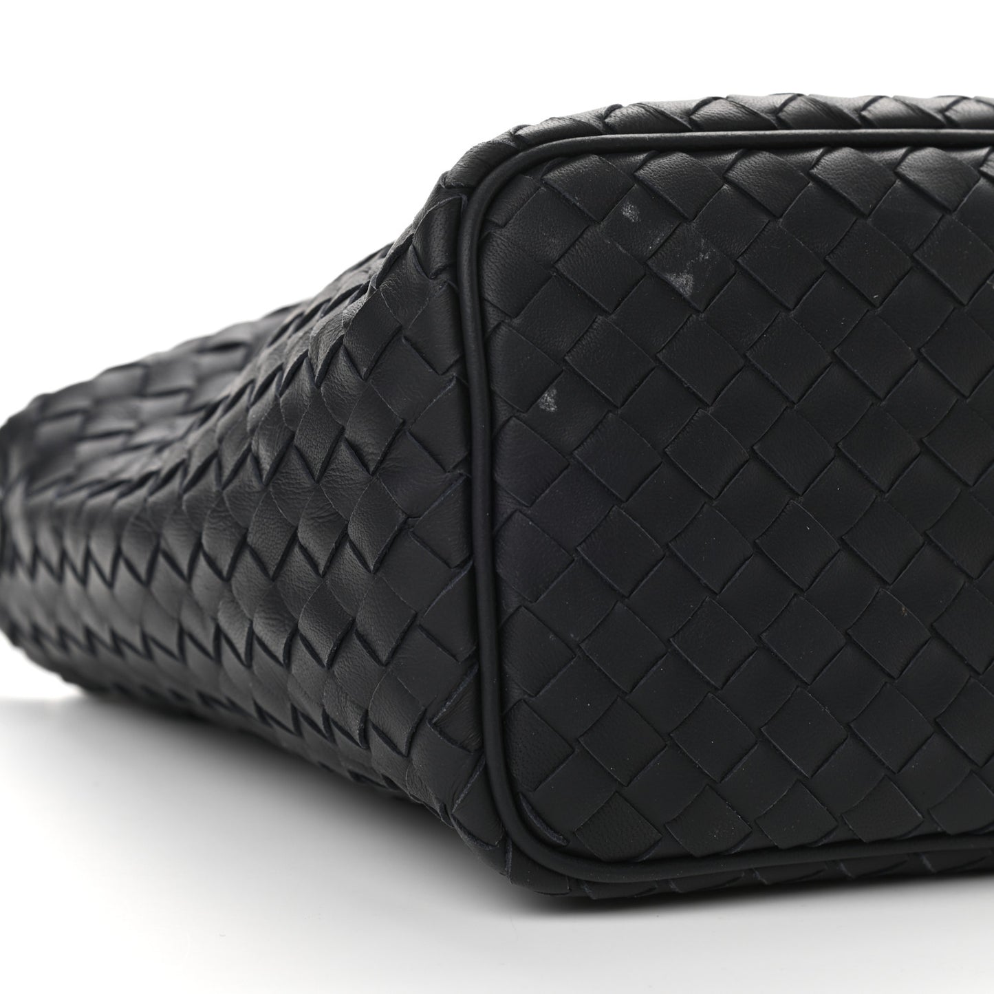Nappa Intrecciato Small Shoulder Bag Black