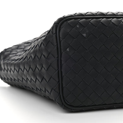Bottega Veneta Nappa Intrecciato Small Shoulder Bag Black 7 of 8