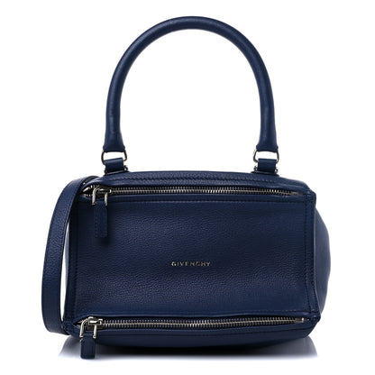Givenchy Sugar Goatskin Small Pandora Navy 1 of 8