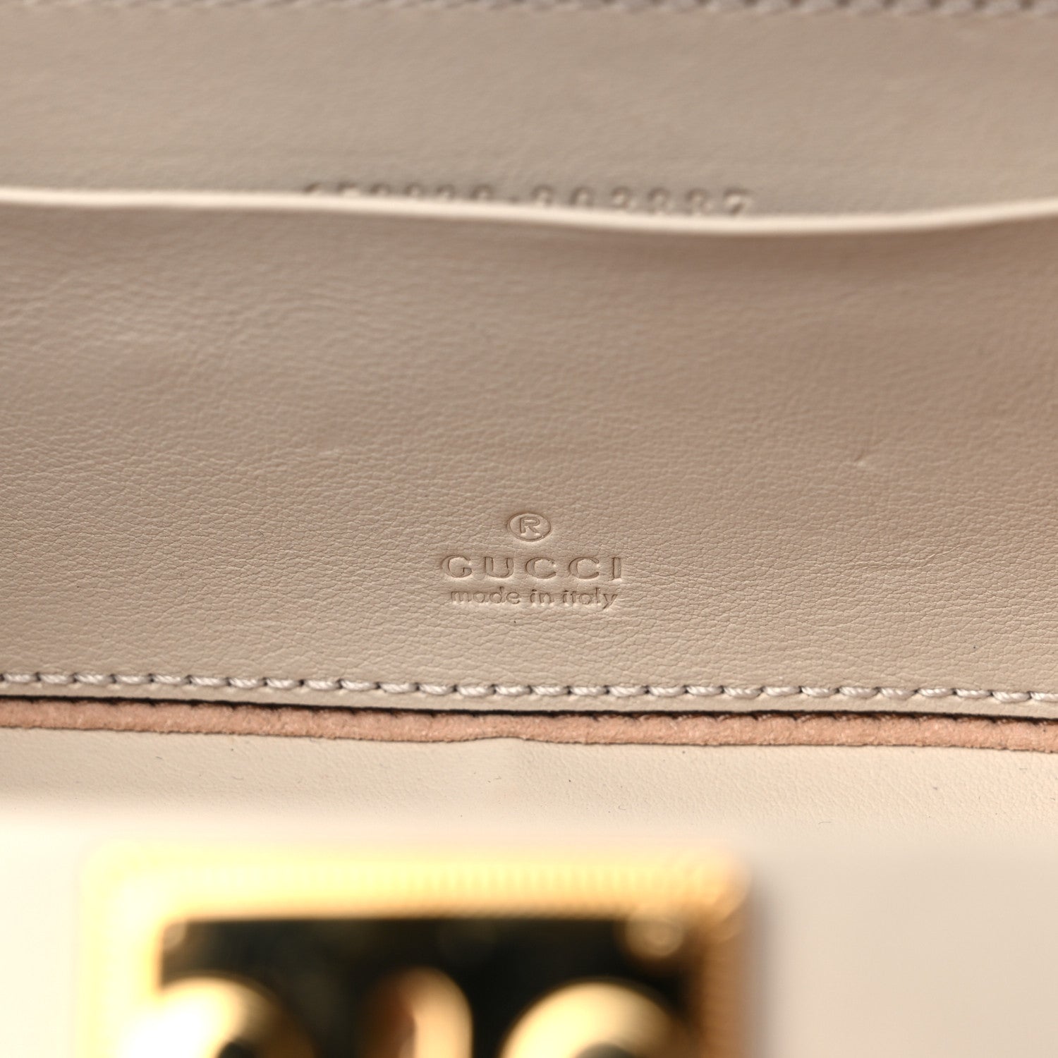 Gucci Vitello Eclipse Mini Interlocking G Shoulder Bag Mystic White Hibiscus Red 6 of 11