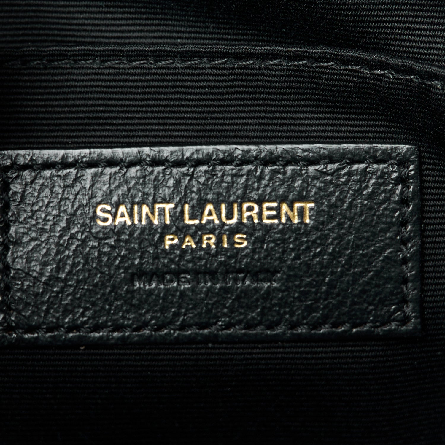 Saint Laurent Calfskin Matelasse Monogram Lou Camera Bag Black 6 of 11