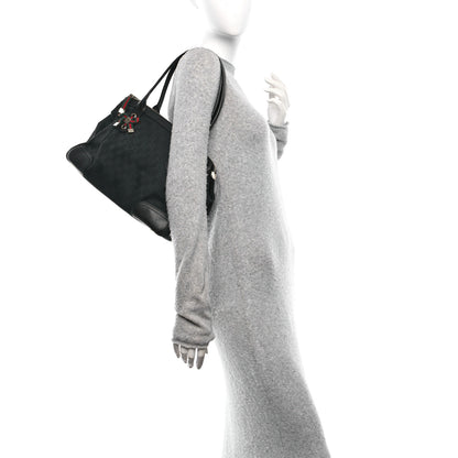 Gucci Monogram Medium Princy Tote Black 2 of 10
