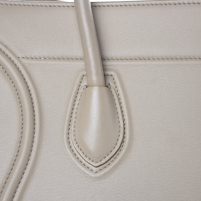 Celine Supple Calfskin Medium Phantom Luggage Beige 14 of 18
