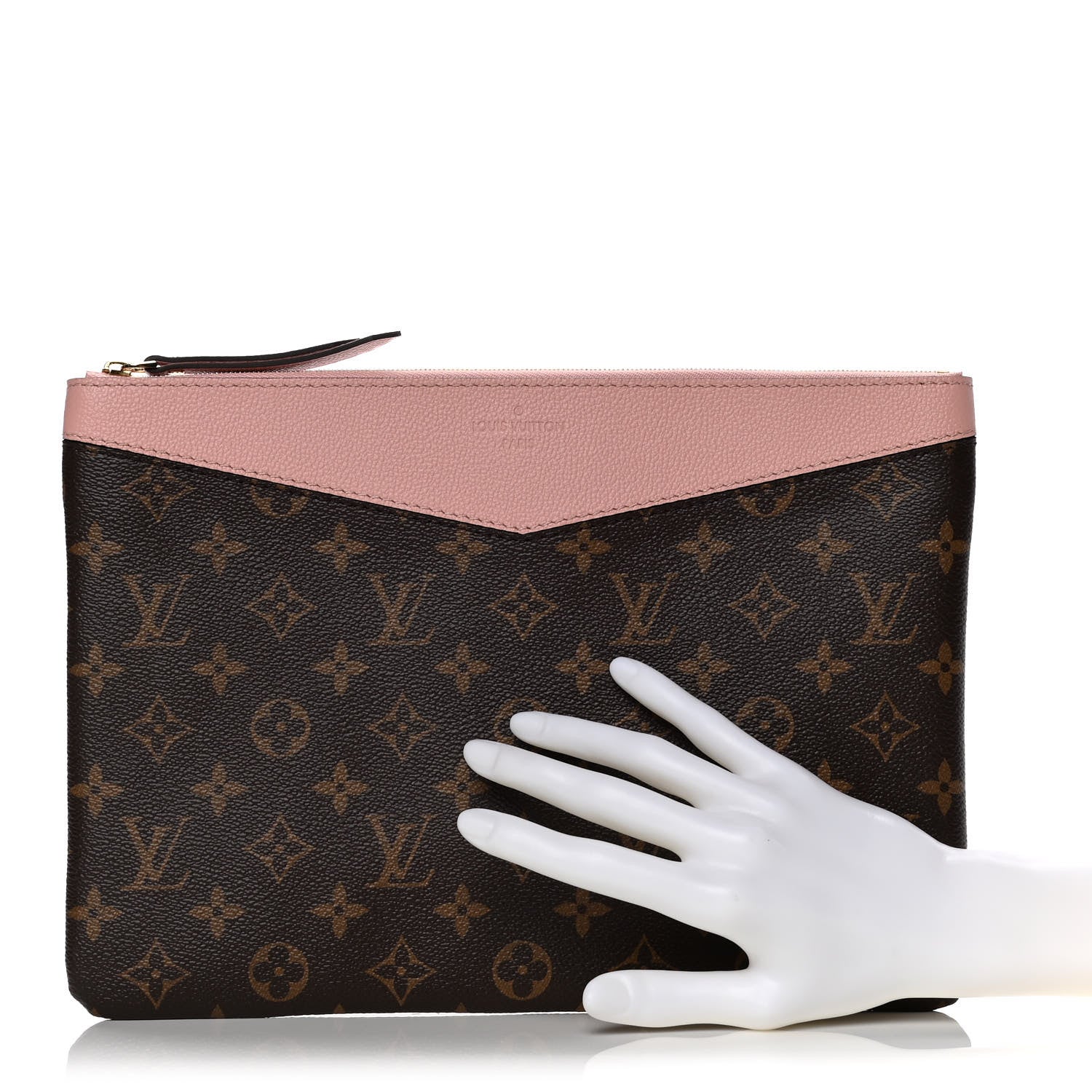 Louis Vuitton Monogram Daily Pouch Rose Poudre 2 of 7