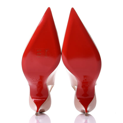 Christian Louboutin Patent Clare Sling 80 Pumps 40 Antoinette 7 of 10
