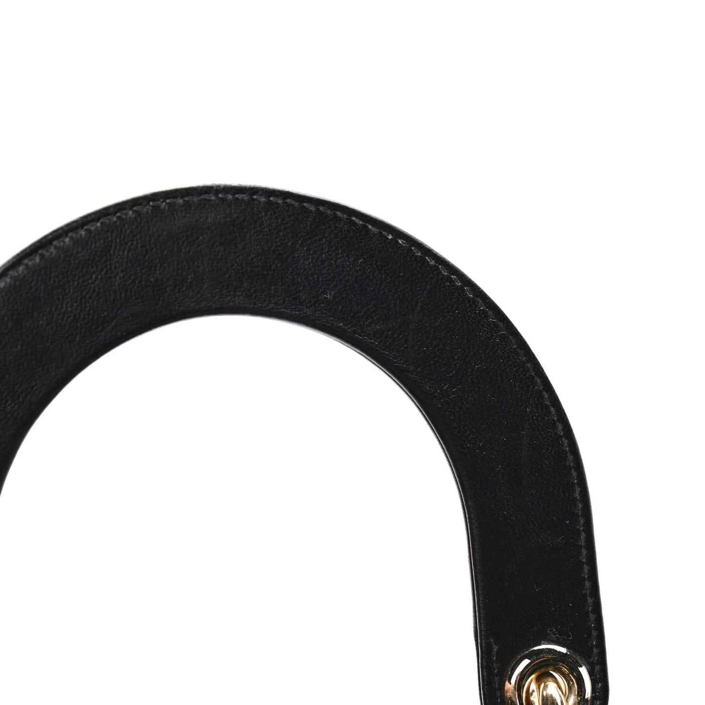 Lambskin Cannage Small Lucky Badges My Lady Dior Black