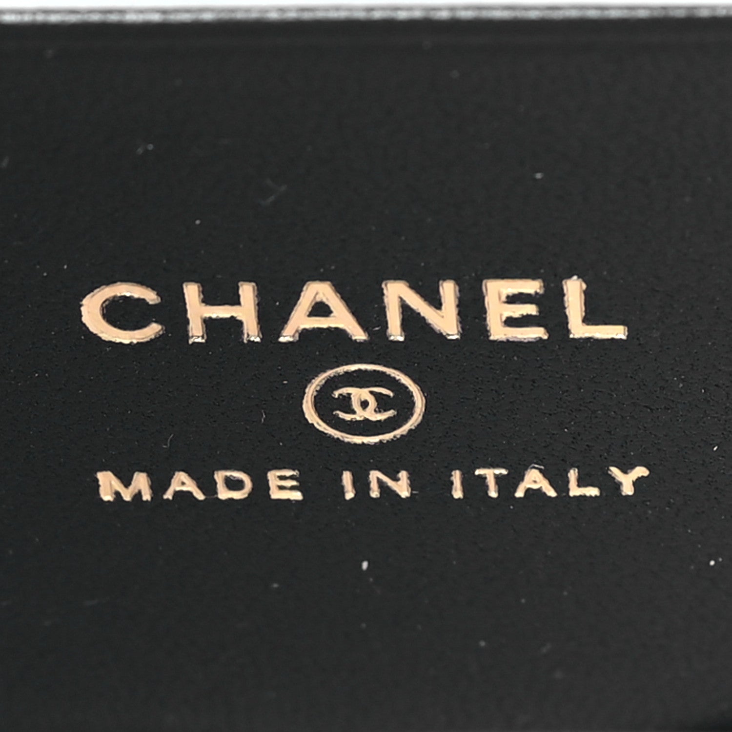 Chanel Lambskin Quilted Small Top Handle Vanity Case With Chain Black 6 of 10