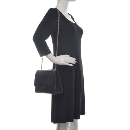 Chanel Aged Calfskin Quilted 2.55 Reissue 226 Flap Black 3 of 11
