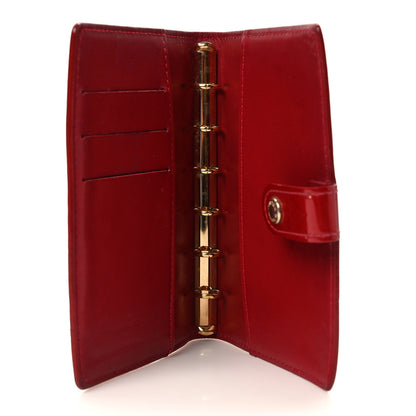 Louis Vuitton Vernis Small Ring Agenda Cover Pomme D'Amour 5 of 9