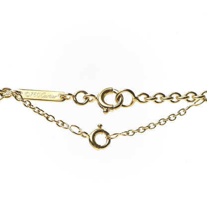 Cartier 18K Yellow Gold Diamond Large Heart Paved Pendant Necklace 6 of 8