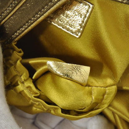 Louis Vuitton Cuir Gold Monogram Embossed Theda PM 9 of 9