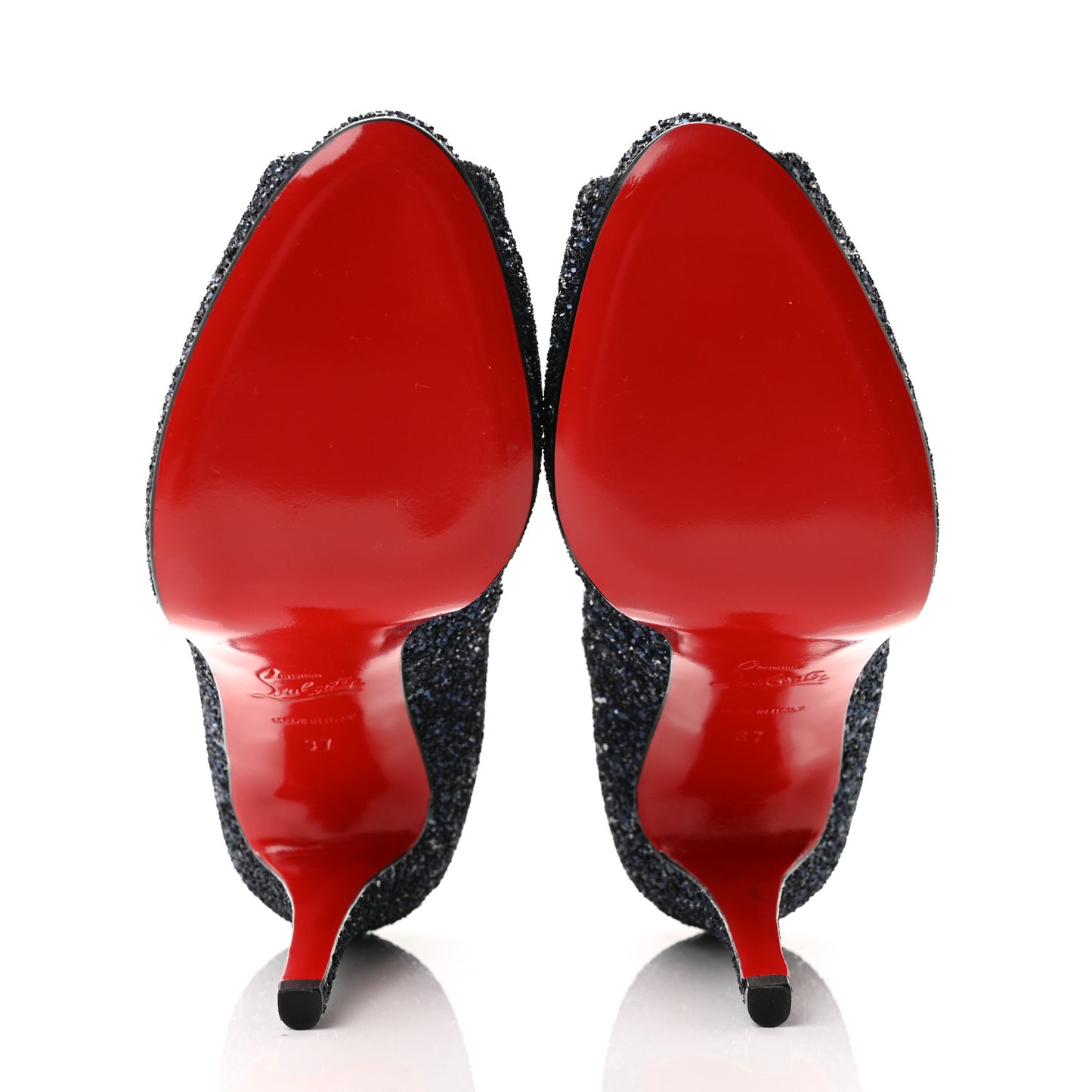 Glitter Very Prive 120 Pumps 37 Bleu Marine