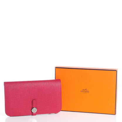 Hermes Togo Dogon Duo Wallet Rubis 8 of 14