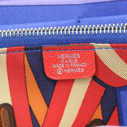 Hermes Epsom Silk'In Wallet Bougainvillea 5 of 12