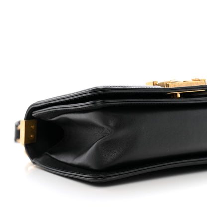 Chanel Lambskin Chevron Quilted Small Boy Flap Black 9 of 10