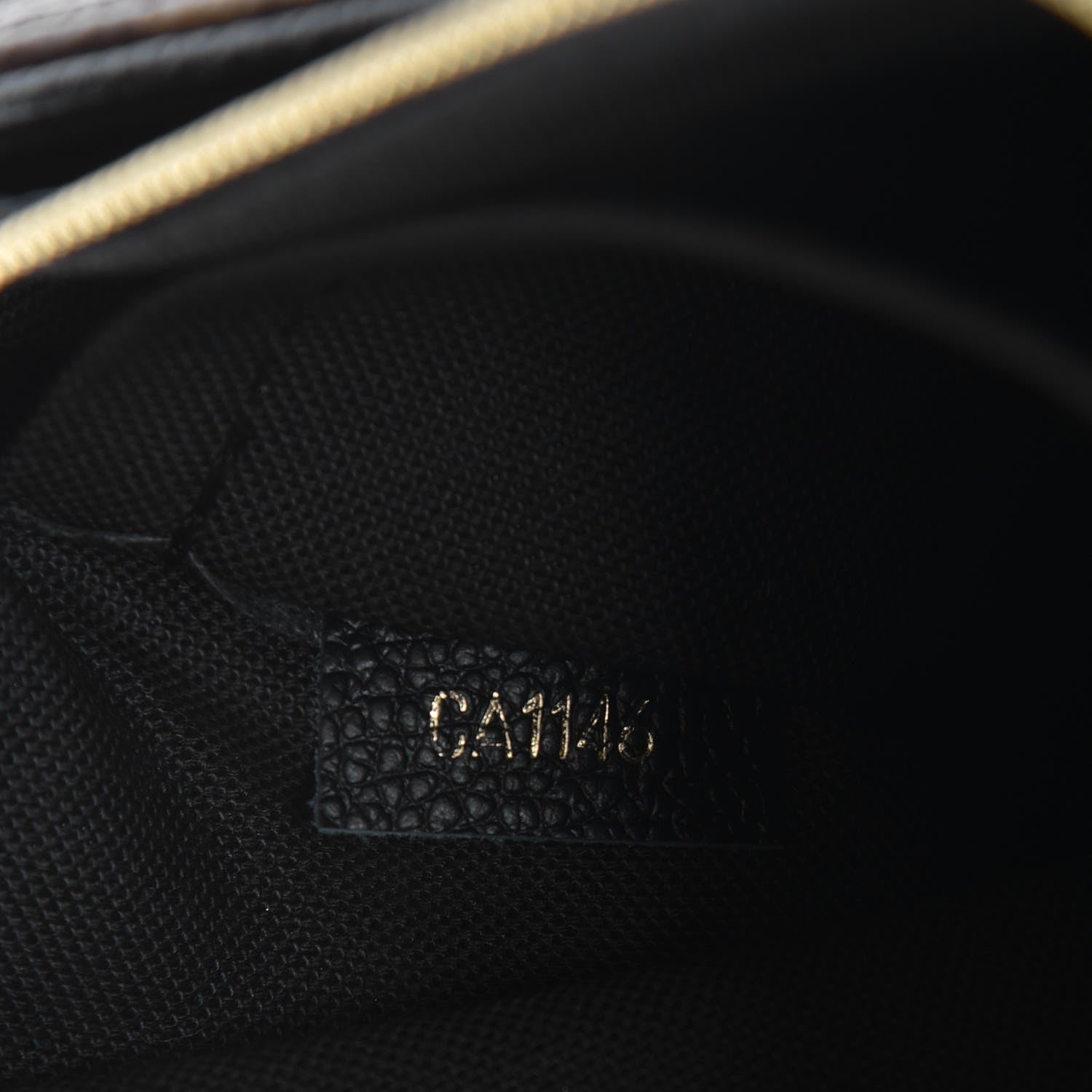 Louis Vuitton Monogram Pallas Clutch Black 7 of 8