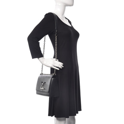 Louis Vuitton Epi Twist Shoulder Bag MM Black 2 of 14