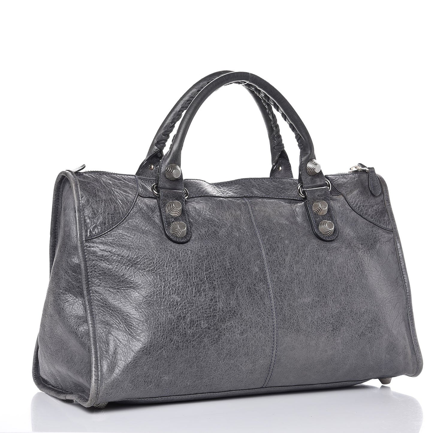 Agneau Giant 21 Silver Hardware Work Anthracite