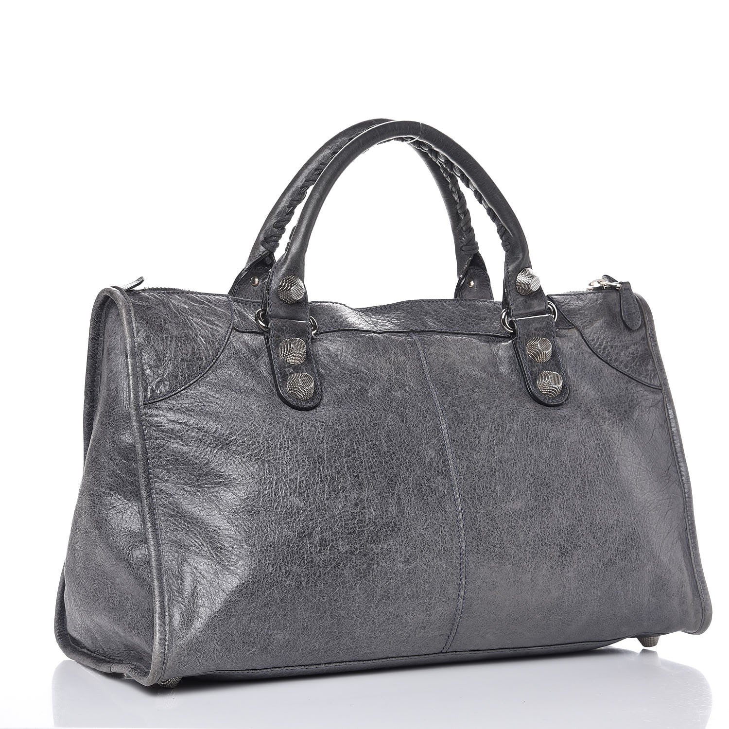 Balenciaga Agneau Giant 21 Silver Hardware Work Anthracite 3 of 12