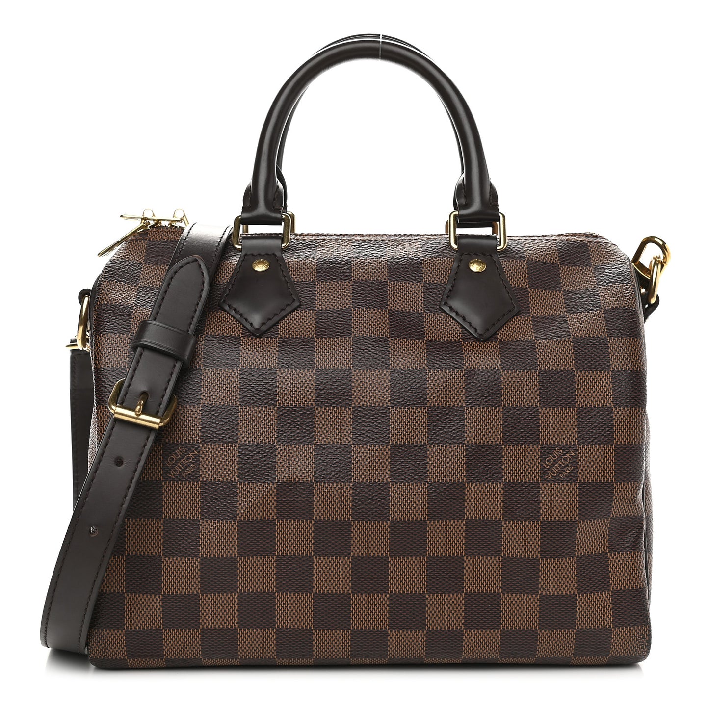 Damier Ebene Speedy Bandouliere 25